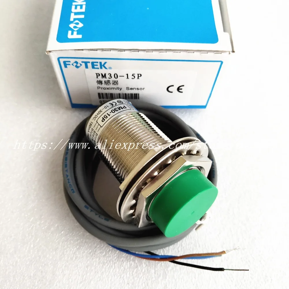 2 шт. PM30-15P FOTEK M30 датчик приближения 3 провода PNP NO 10-30VDC Sn-15mm | Электронные компоненты