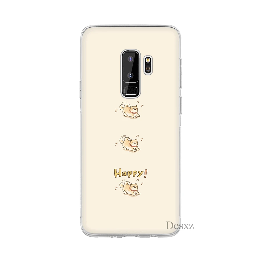 Милый чехол Шиба ину для Samsung M10 M20 M30 M40 S6 S7 Edge S8 S9 S10 Plus S10e Note 8 9 10 милый | Мобильные