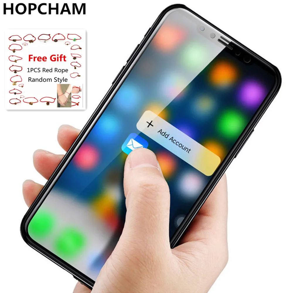 Защитное стекло для iPhone XS XR 6S Plus закаленное 3d с изогнутыми краями 8 7 X пленка