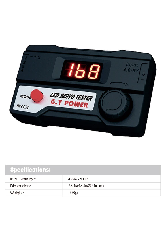 Цифровой тестер сервопривода деталь для радиоуправляемого самолета|digital servo