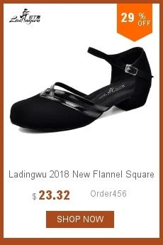 Ladingwu фланели, так и без нее сетки Обувь для танцев женщина Латинской сальсы Танцы обувь красный Для женщин Бальные танцевальная обувь мягкая подошва каблука 5/6/7 см
