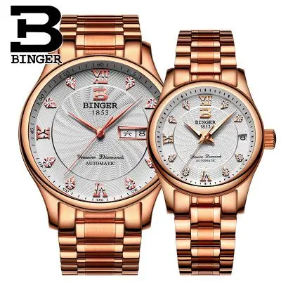 Для женщин Часы Роскошные брендовые Модные Автоматическая Женские часы
