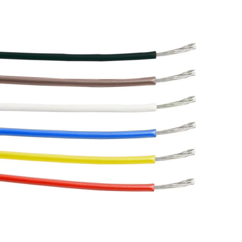 300 метров силиконовый провод 22AWG 24AWG 26AWG термостойкий мягкий силикагель