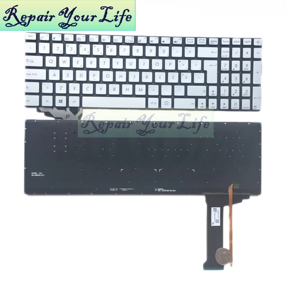 Подсветка клавиатуры ноутбука для Asus N551 N551J N551JK N551JM N551JQ N551ZU N552 N751 N752 PO