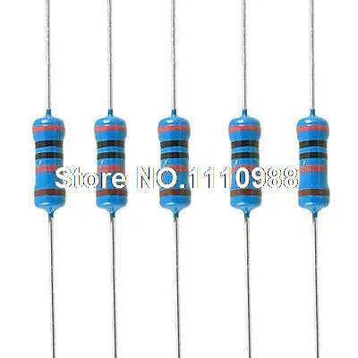 Осевые Металлические пленочные резисторы 1/2 x 1% ватт Вт 20 кОм|ohm|ohm wattohm resistor |