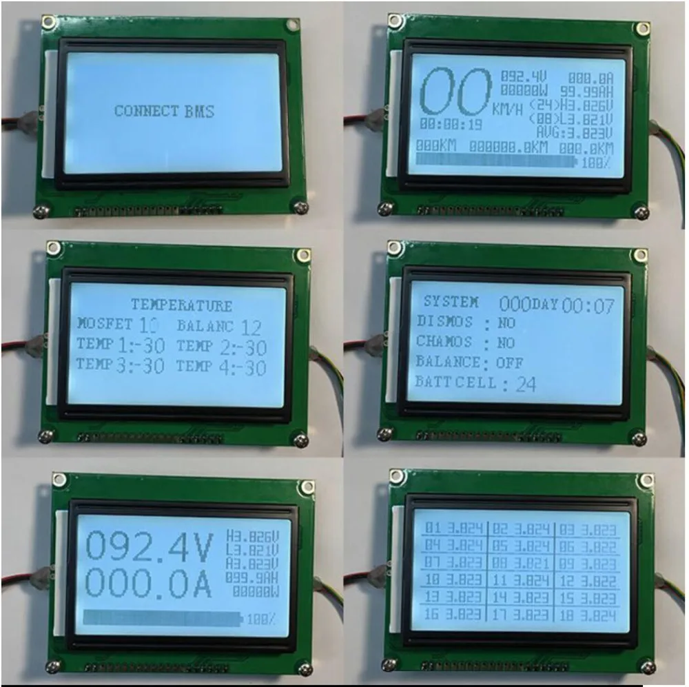 Защитная Плата Smart BMS Bluetooth 8S 24S 300A 200A 150A 70A литиевая батарея баланс LTO Lipo Li Ion lifepo4 10S
