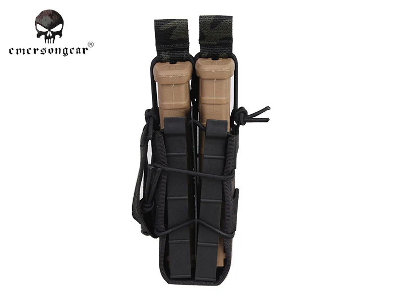 EmersonGear двойная модульная флейта тактическая утилита Molle Магнитная сумка