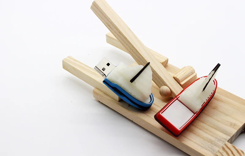 Reboto мультфильм Флешка-самолет флэш-накопитель лодка ручка привод USB 2,0 8 ГБ 16 ГБ 32 ГБ 64 ГБ USB флешка мини флеш-накопитель