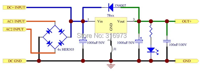 

DIN Rail Mount Positive 5V DC Voltage Regulator Module, High Quality