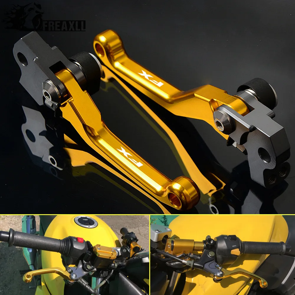 Pivot Dirt bike Dirtbike For HUSQVARNA FX350-450 2017 2018 Brake Clutch Levers CNC Aluminum Motorcycle Printing Accessories | Автомобили и
