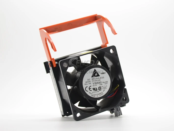 Для delta PFC0612DE 6038 6 см 60 мм DC 12 В 1.68A для PowerEdge 2950 PR272 DC471 YW880 серверный инвертор