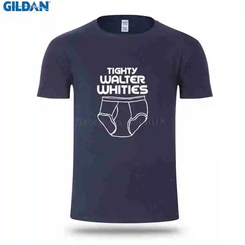 Новая мода Для мужчин футболка Pop Top Футболка короткий рукав Tighty Уолтер Whities