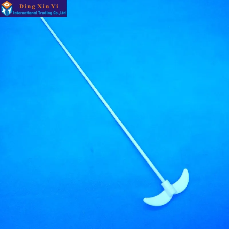 1 шт. PTFE перемешивание paddle тефлон перемешивание potstick стержни для школьная лаборатория эксперимент длина 300 мм до 600 мм