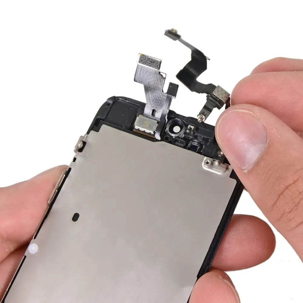 Для iPhone 5 5c 5S 1.2MP Фронтальная камера модуль с датчиком приближения + микрофон