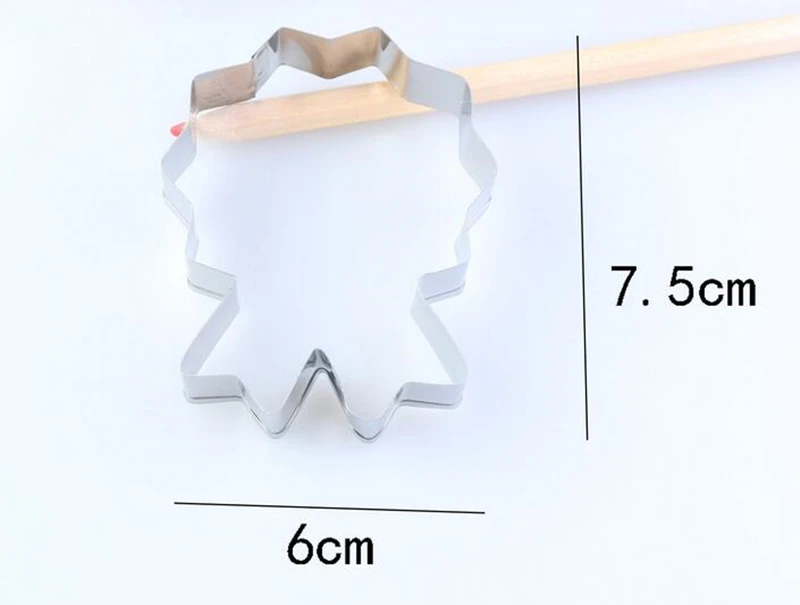 1 шт./лот медаль из нержавеющей стали значок резка для печенья и помадки кухонные
