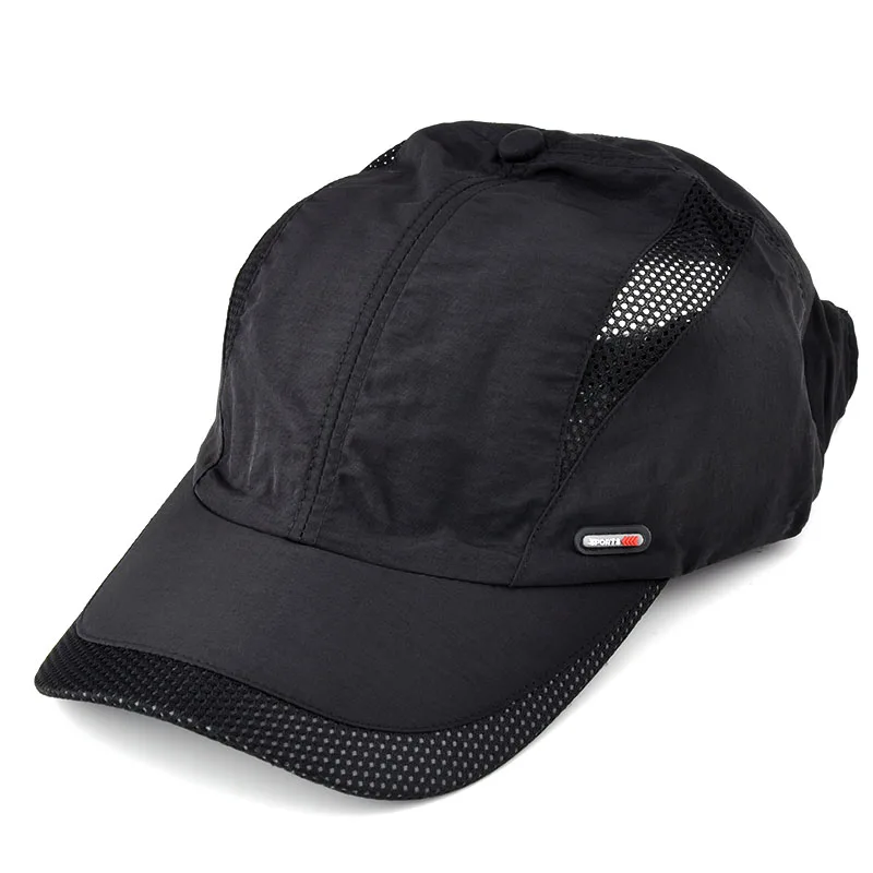 Мужская кепка Snapback быстросохнущая весна лето 2018 Кепка От Солнца дышащая сетчатая