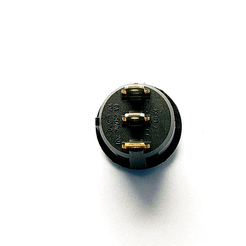 Бесплатный почтовый переключатель доставки KCD1 105 красный 3 pin 2 6A/250В 10А/125В 10|pin
