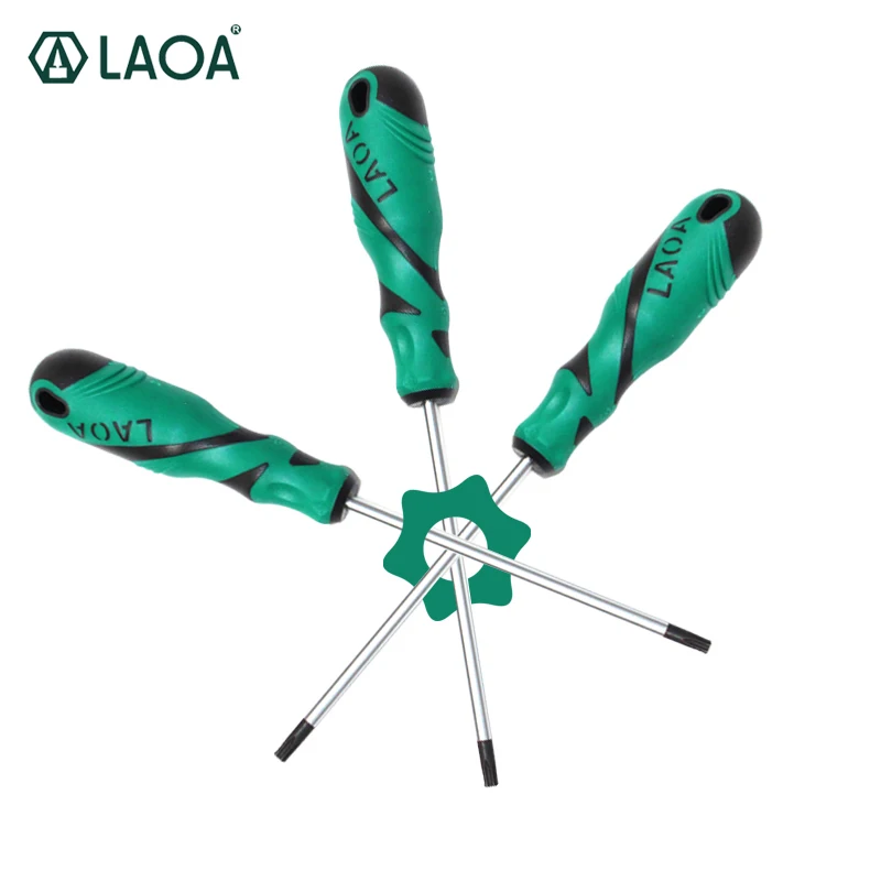 Отвертка LAOA Torx Hex S2 двухцветная ручка шестиугольная отвертка болт драйвер