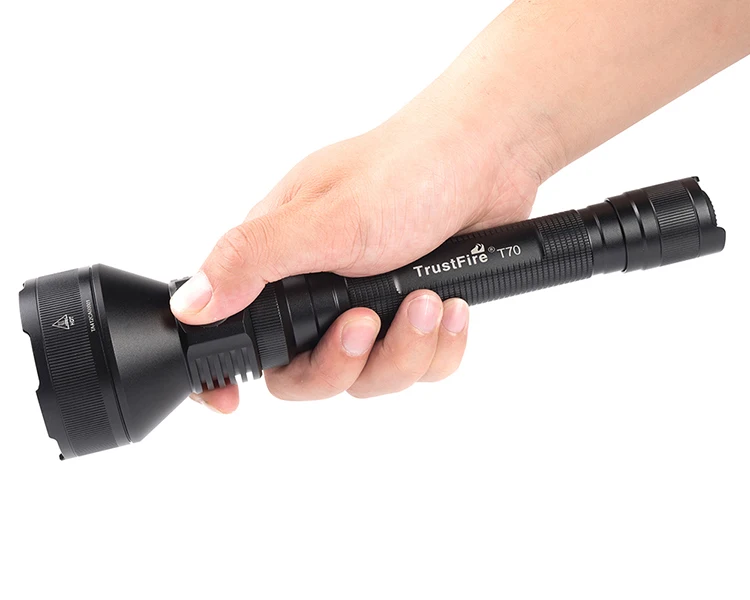 Фонарь Trustfire T70 CREE XHP 35HI светодиодный 2300LM для охоты спасательный тактический