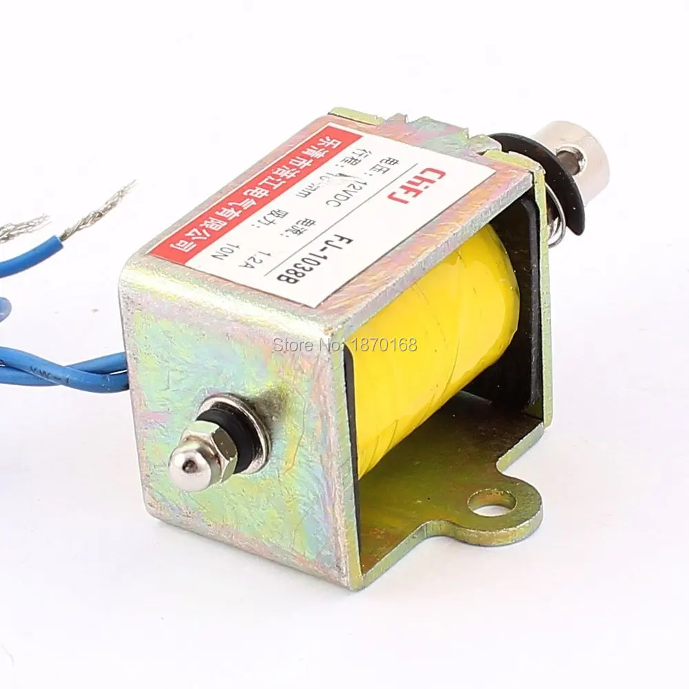 Fj 1038 типов электромагнитных DC Pull Push 10N 12 V 1.2A электромагнитный магнит 10 мм|12