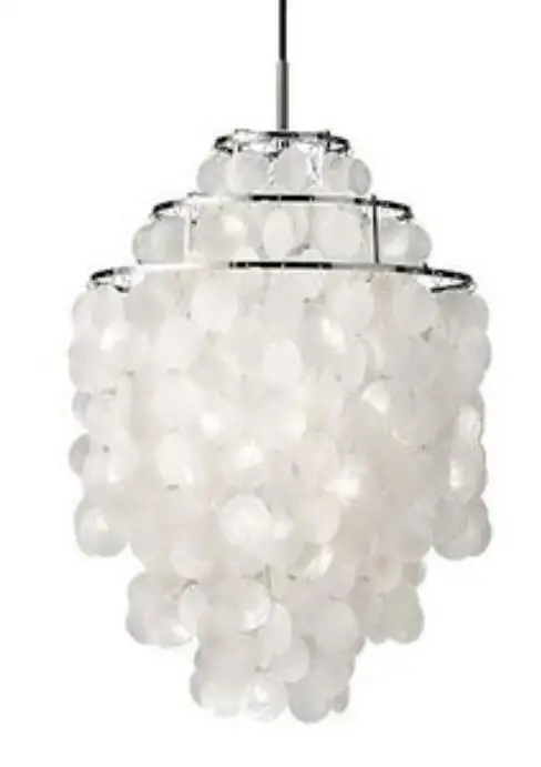 Подвессветильник светильник из натуральной ракушки FG262|restaurant lamps|shells lamplighting