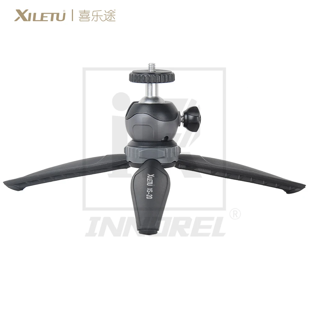 Настольный мини штатив XILETU для смартфона со съемной шаровой головкой|desktop tripod|tripod