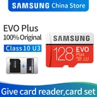 Samsung EVO Plus 32 ГБ 64 ГБ 128 ГБ 256 ГБ SDHC Class10 карт Micro SD карты памяти UHS- Я TF карты SD Trans Flash SDXC Бесплатная доставка