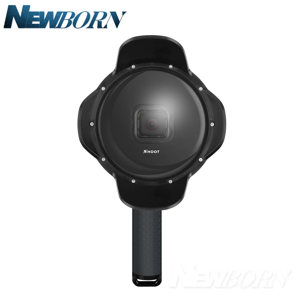 6 дюймовый купол SHOOT для дайвинга камеры GoPro Go Pro 7 5 Black S Port s Cam с водонепроницаемой