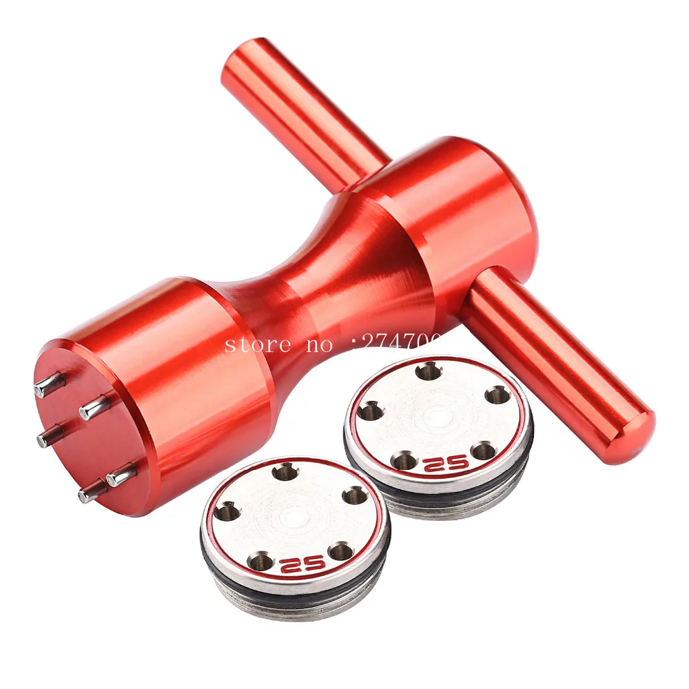 2 шт. красные ключи для гольфа и 1 | Спорт развлечения