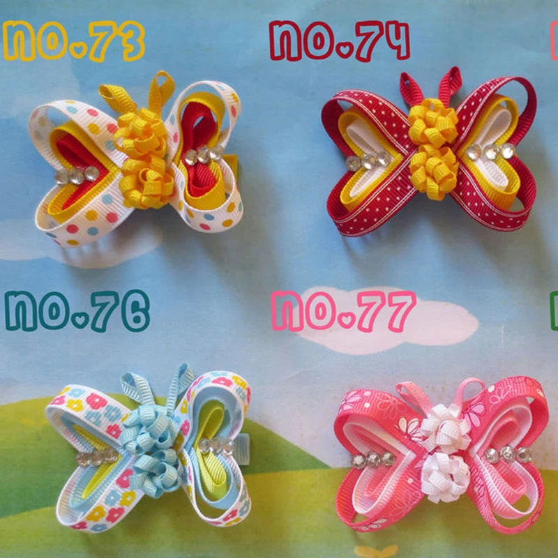 36 шт./набор с красивым рисунком животными для детей Лидер продаж Сова/краб волос