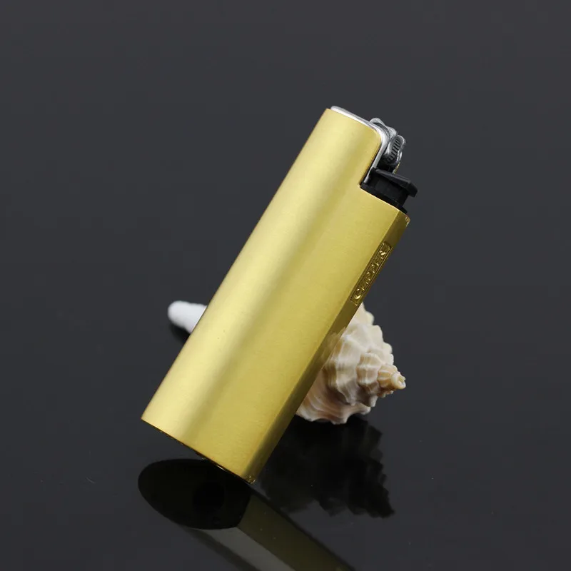 Butane gas lighter Grinding wheel open flame creative personality smoking accessories Flint retro lighters | Дом и сад