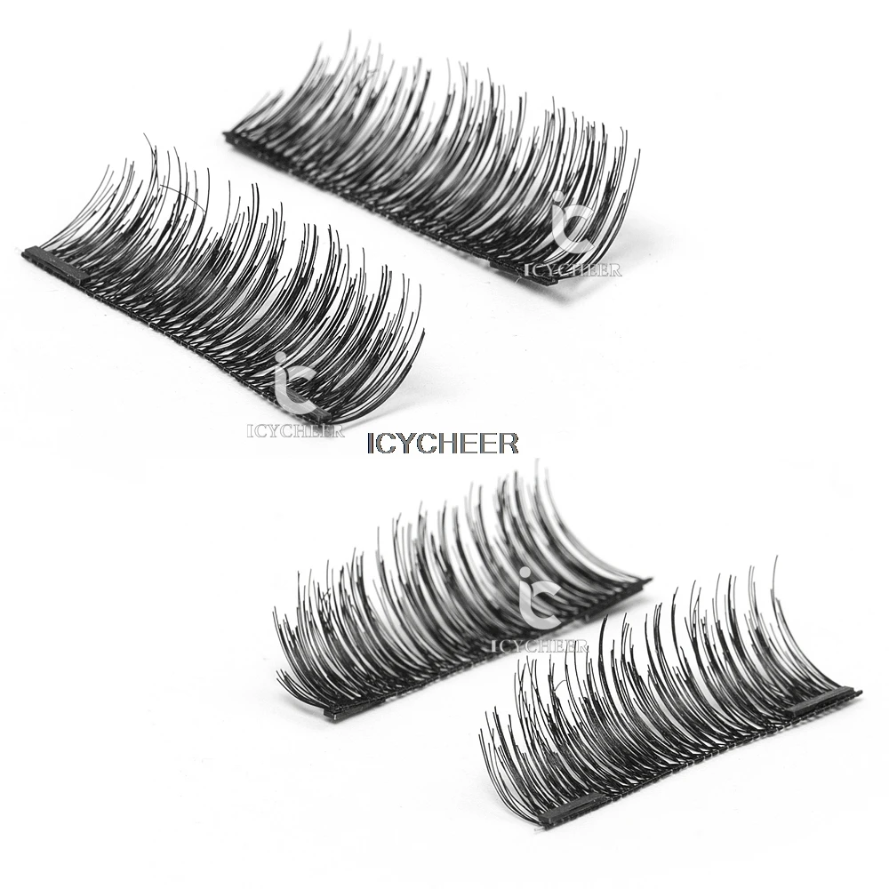 Косметика ICYCHEER 3D двойной магнит Магнитный искусственный глаз|eyelash extension|fake