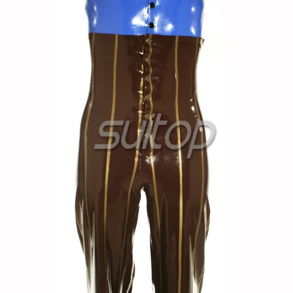 Натуральная кожа 100% латексные резиновые брюки ручной работы|rubber trousers|trousersnature rubber