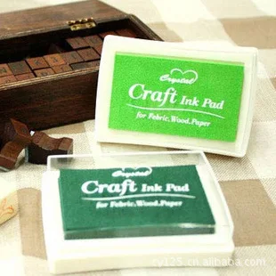 Мода красочные на масляной основе ремесло штемпельная подушечка резиновые