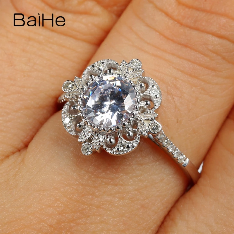Женское кольцо из серебра 925 пробы с натуральным белым топазом|sterling silver ring|wedding