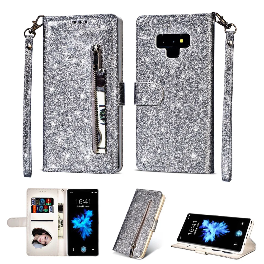 Чехол для телефона Etui Coque чехол Samsung Galaxy S6 S7 S8 S9 Plus Edge Note 8 9 с IMD блестящим чехлом из
