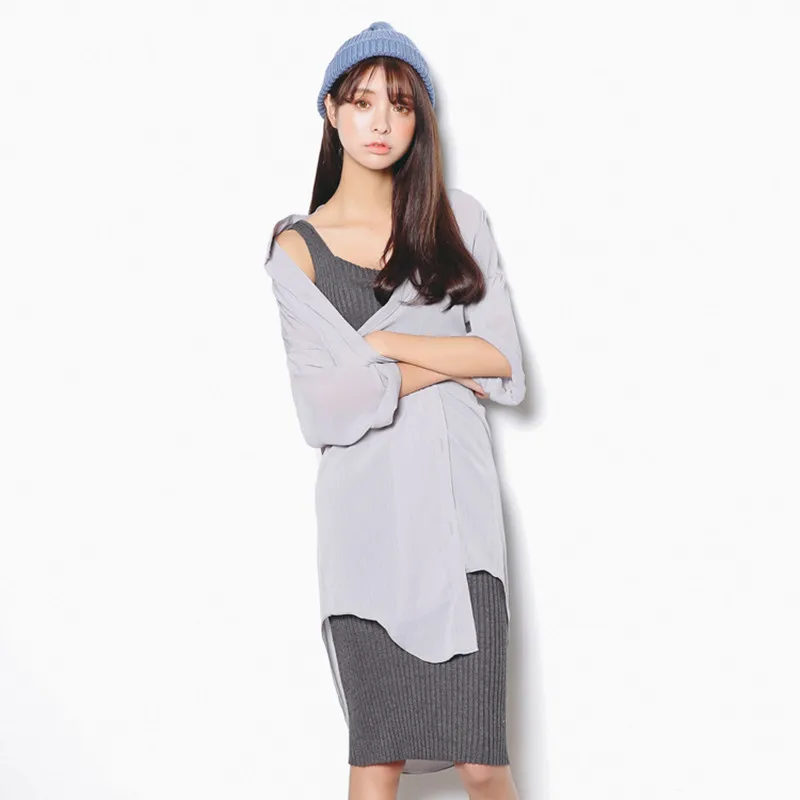 Летний кардиган женский свободный длинный дизайн летний солнцезащитный свитер