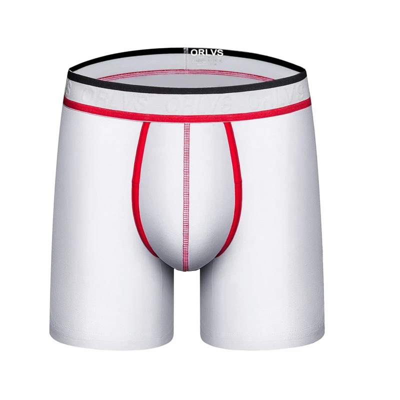 Трусы боксеры ORLVS мужские Брендовое нижнее белье пикантные шорты удобные