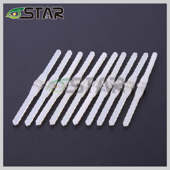 10 штук/лот 6-звездочных суперлегких шарниров на штифте и круглых петель D2.5 x L43мм D4.5XL67мм для газовых/нитро самолетов. Бесплатная доставка.