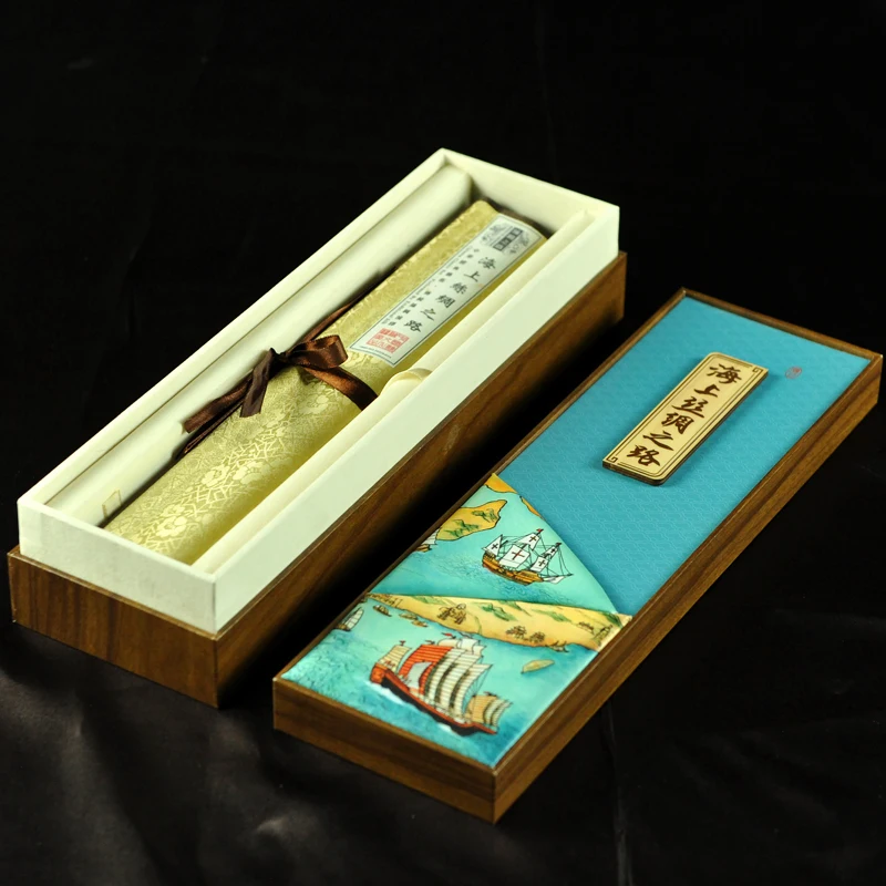 Картина на холсте шелк дорога стены Искусство тканевой плакат с принтом