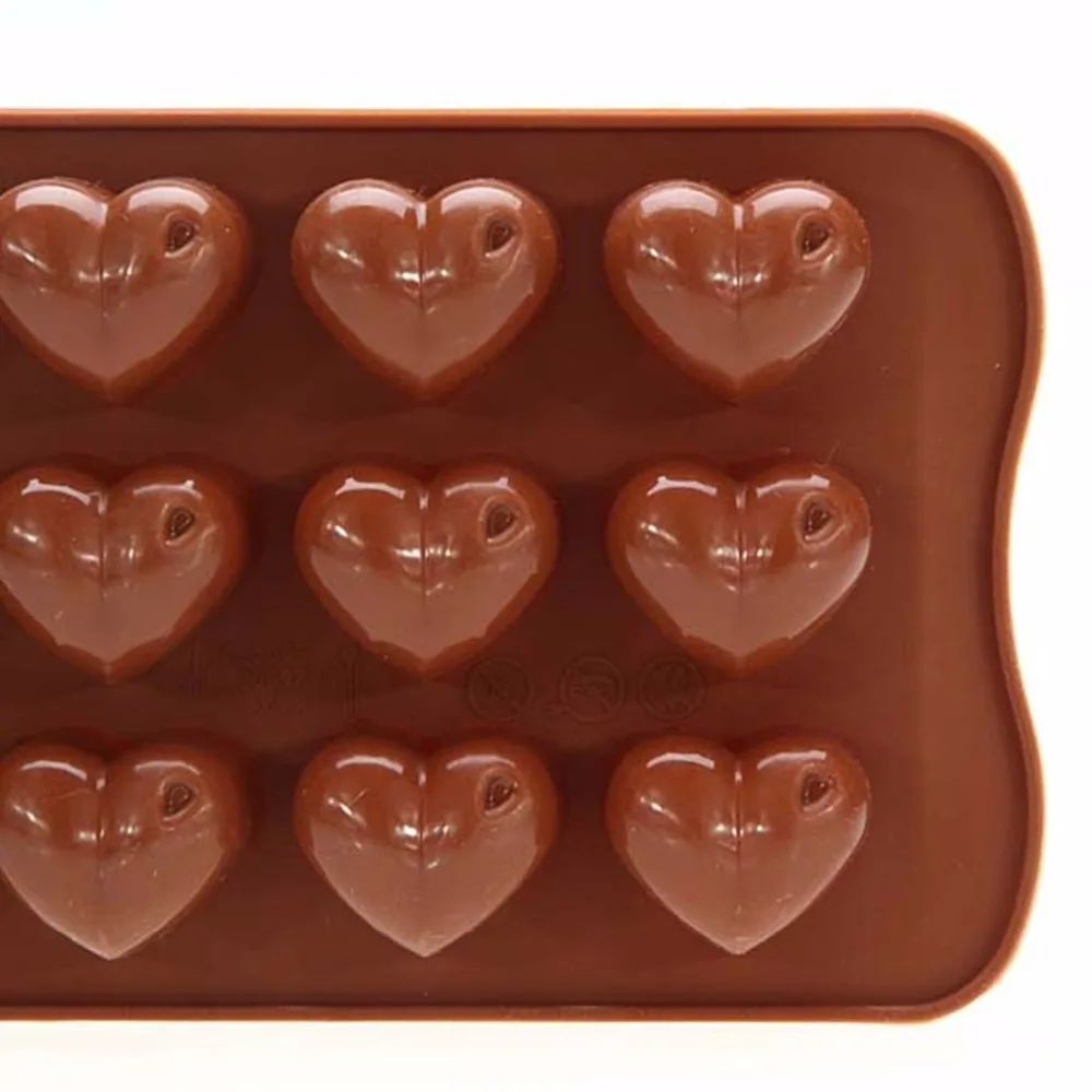 Newcomdigi Новый Силиконовый Лед Куб Шоколадный торт желе лоток Пан любящее сердце