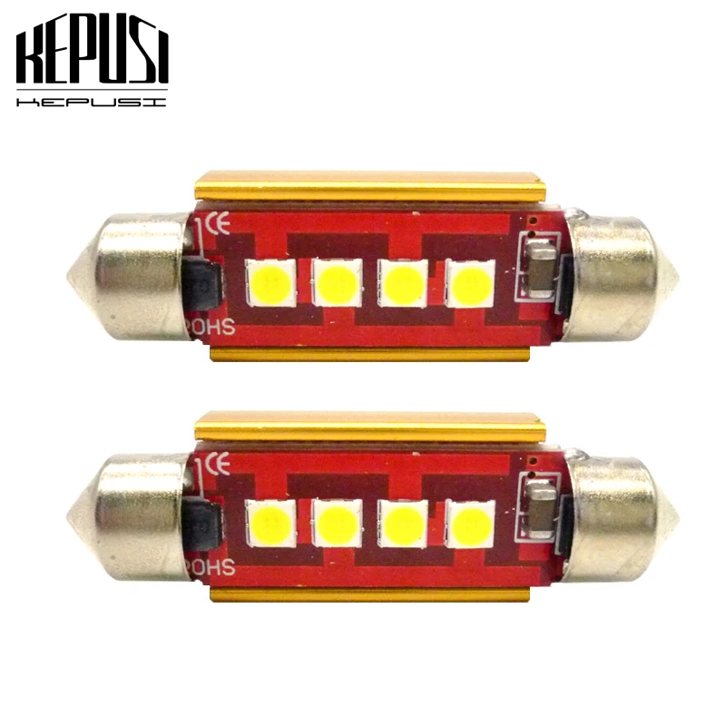 

2pcs Canbus Festoon Led 31mm 36mm 39mm 41mm 3030 SMD DE3175 C5W C10W SV8.5 Automobiles Car Led Light Lamp white 12V 24V