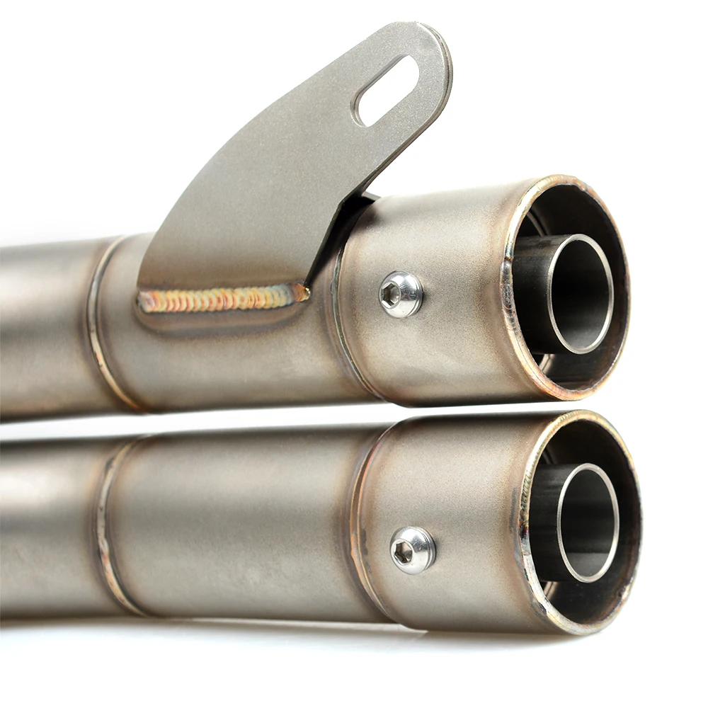 Универсальный мотоциклетный двойной глушитель выхлопной трубы 36-51 мм для YAMAHA MT09