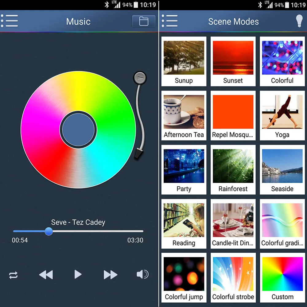 4 шт./8 шт. 12 В красный зелёный синий светодиодный светильник Беспроводное