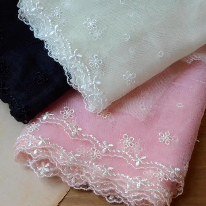 Хит продаж новинка 5 метров 16 см Широкая мягкая фатиновая кружевная отделка для