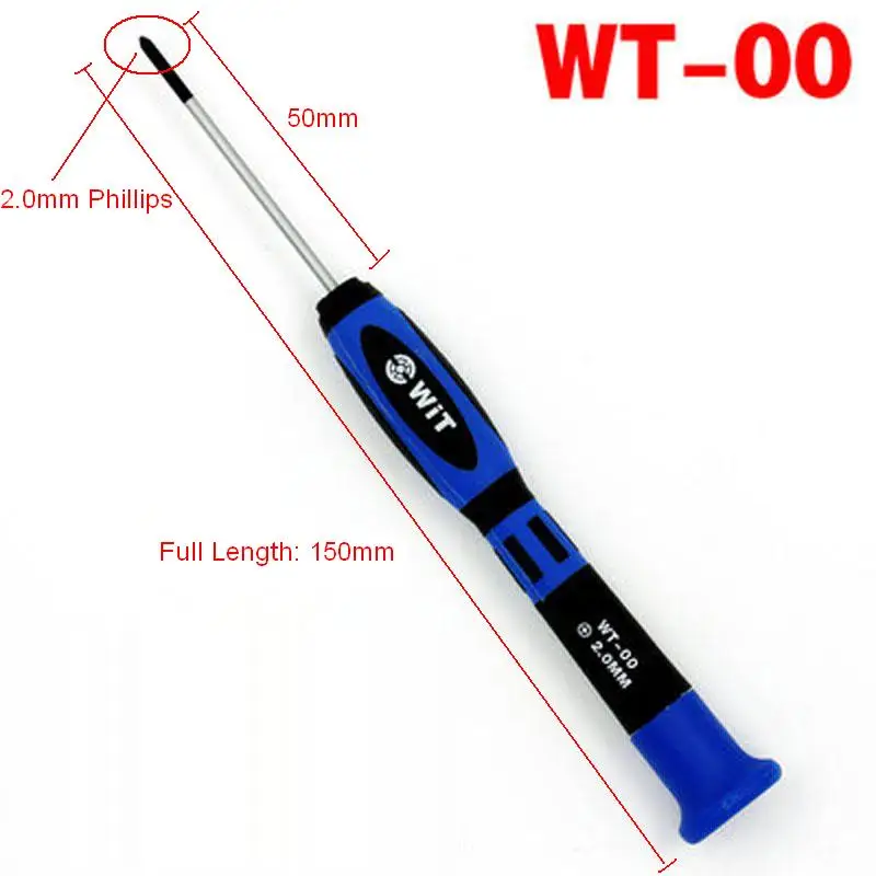 Набор из 4 штук японские отвертки WT серии для ремонта камеры MP3 MP4 iphone HUAWEI Samsung и т.