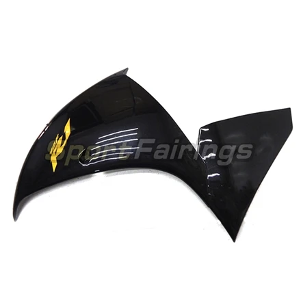 Абс полную Обтекатели для Yamaha YZF1000 R1 год 2009 2010 2011 09 10 11 мотоциклов обтекателя Kit Кузов Gloss Black золотые отличительные знаки