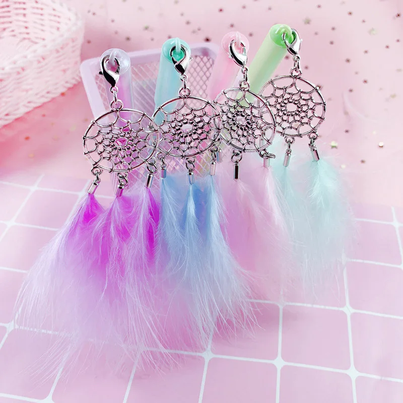 1 шт. кавайные плюшевые гелевые ручки милая подвеска в виде Ловец снов