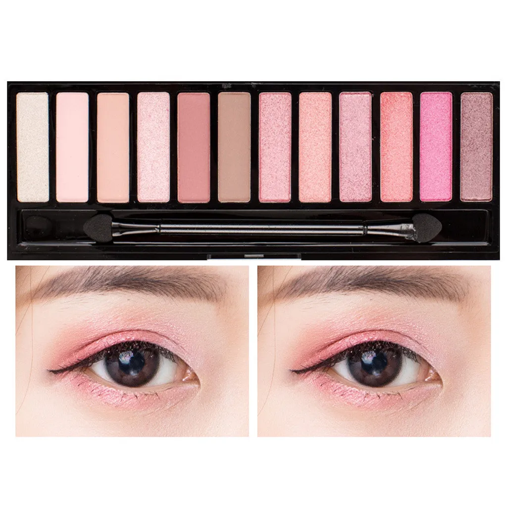 #4 2018 New Fashion 12 Colors Dreamy Matte Pearlescent Polarized Beauty Makeup Beginner Eye Shadow Freeship |