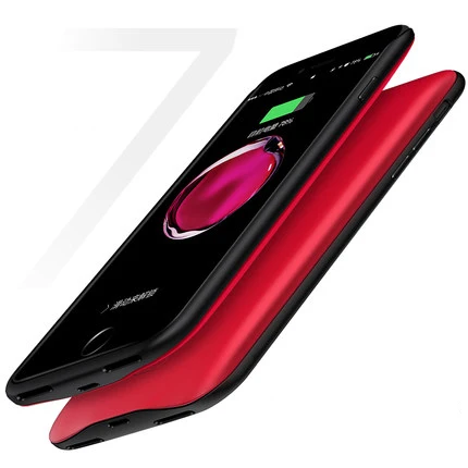 U1 внешний аккумулятор 2600-7500 мАч запасная батарея чехол для зарядки iPhone 7 7Plus с